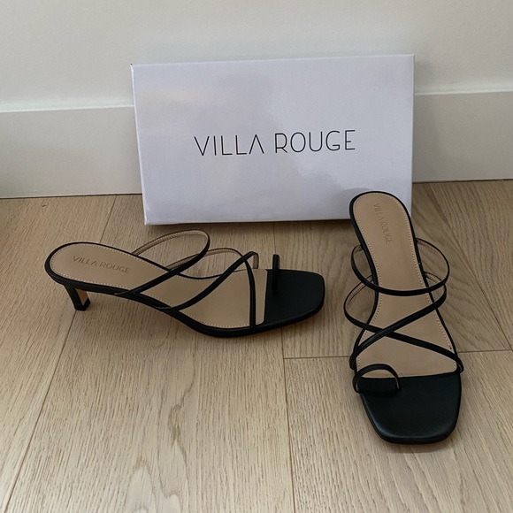 NWT Villa Rouge Strappy sandals sz 8 - Picture 2 of 4